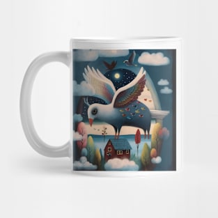 Naïve Art Birds 05 Mug